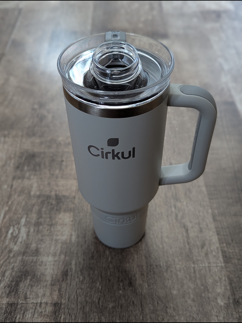 Cirkul Gray Travel Mug with Handle